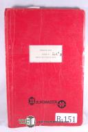 Burgmaster-Burgmaster 25BH Turret Drill Service & Parts Manual Year 1966-25BH-01